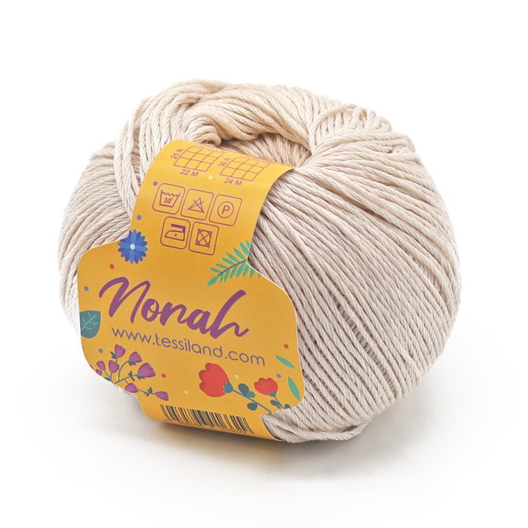 Norah Puro Cotone Melange Gomitolo 50g