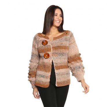 Scheda Tutorial Cardigan Nocciolina. PDF scaricabile