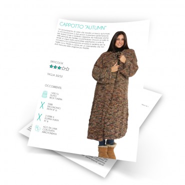 Scheda Tutorial Cappotto Autumn. PDF scaricabile