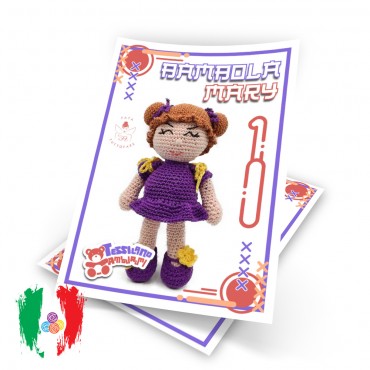 Scheda Tutorial Amigurumi Mary. PDF scaricabile