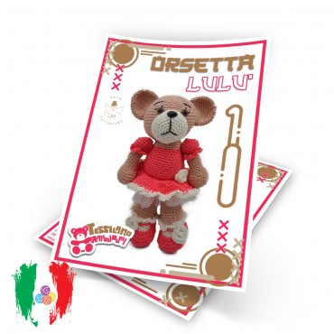 Scheda Tutorial Amigurumi Lulù. PDF scaricabile