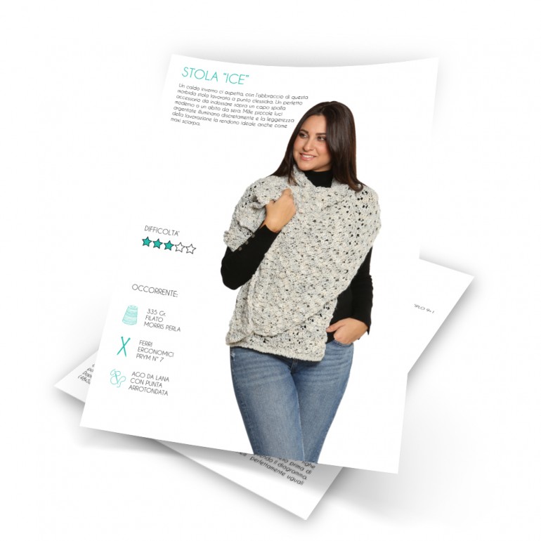 Scheda Tutorial Stola Ice. PDF scaricabile