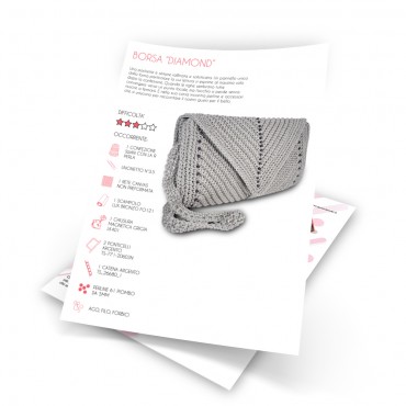 Scheda Tutorial Pochette Diamond. PDF scaricabile