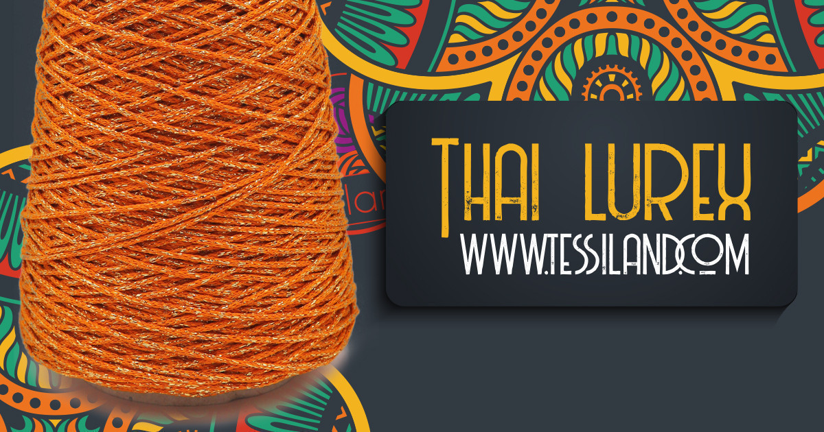 cordón thai lurex