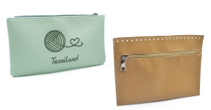 eco leather clutches and pockets