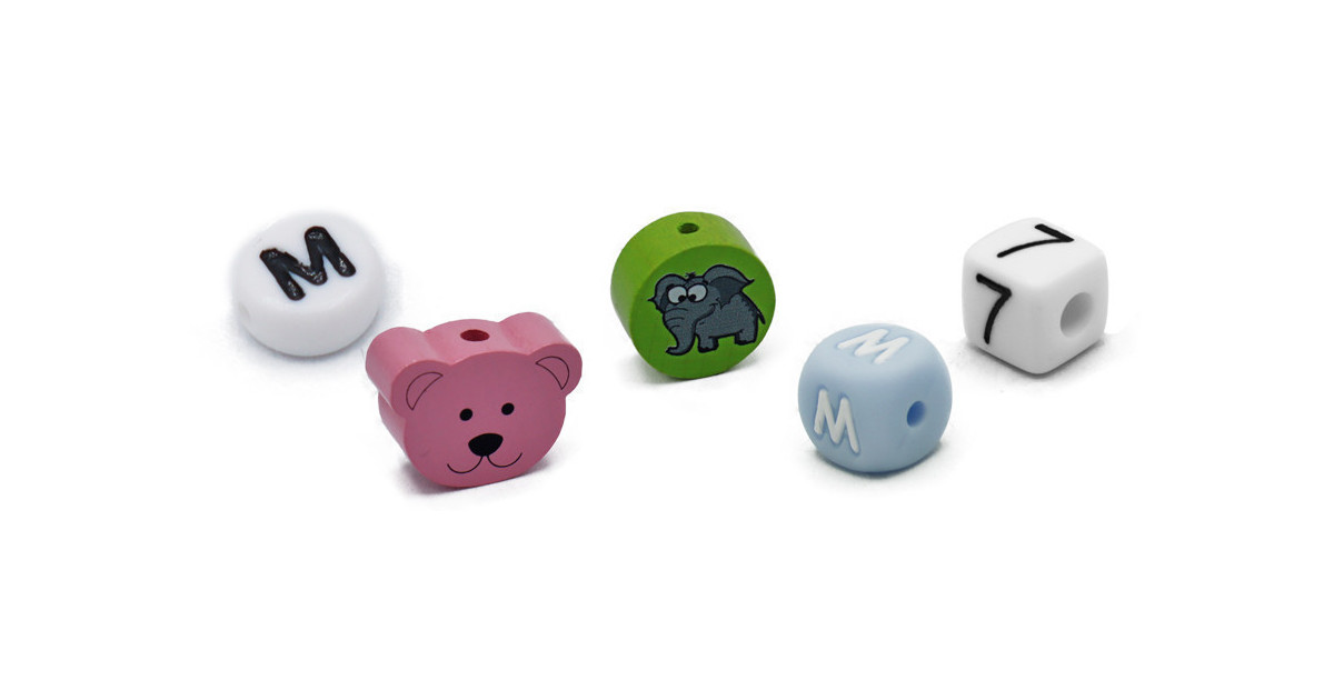 patterned and shaped beads