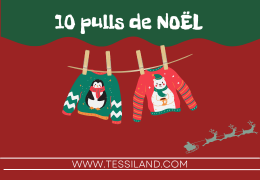 Pulls de Noël 2023, modèles à réaliser à la main.