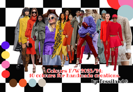 10 colores de tendencia para las creaciones hechas a mano.