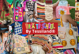 Las prendas y accesorios de crochet para llevar entre los pupitres.