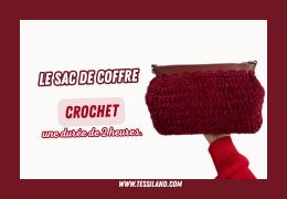 Le sac bowling au crochet que tu ne savais pas devoir avoir dans ta garde-robe.