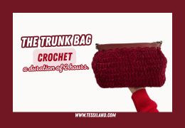 The crochet duffle bag you didn’t know you needed in your wardrobe.