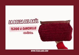 El bolso tipo baúl hecho a crochet que no sabías que necesitabas en tu armario.