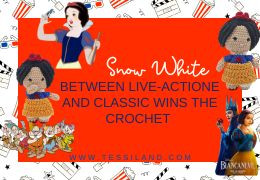 Snow White, the crochet amigurumi you have to make.