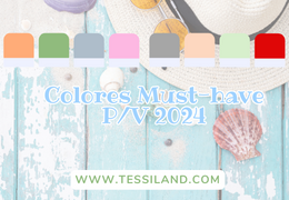 Colores imprescindibles para la primavera-verano 2024, para tus creaciones hechas a mano.