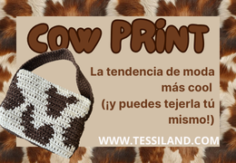 Otoño 2025: ¿Cow Print y crochet? La tendencia de moda más cool (¡y puedes hacerla tú con el ganchillo!)