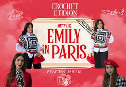Emily in Paris: la serie più chic di Netflix torna (e noi le dedichiamo una maglia granny crochet!)