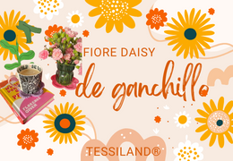 Flor a crochet: patrón fácil y rápido.