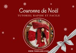 Couronne de Porte DIY : le Tutoriel facile et rapide pour un Noël magique.