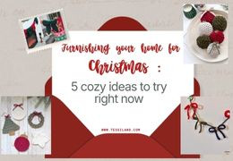 Decorating your home for Christmas with crochet: 5 cozy ideas to try right now