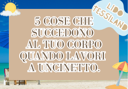 5 cose che succedono al tuo corpo quando lavori a uncinetto.