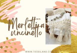 Merletti ad uncinetto.