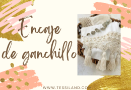 Encajes de ganchillo.