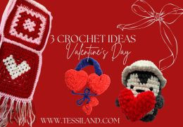 Valentine’s Day crochet: 3 projects to make and gift.