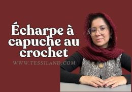 Écharpe à capuche au crochet : le projet facile et rapide que vous allez adorer réaliser.