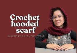 Crochet hooded scarf: the easy and quick project you’ll love to make.