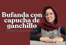 Bufanda con capucha de ganchillo: el proyecto fácil y rápido que te encantará hacer.