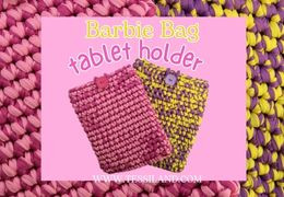 Crochet Tablet Case with Lycra Ribbon: An Easy and Trendy Project (With Free Pattern!)