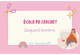 Jacquard : la combinaison au crochet pour ton printemps été 2024.