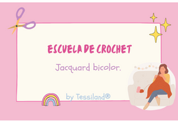 Jacquard: la combinación a crochet para tu primavera verano 2024.