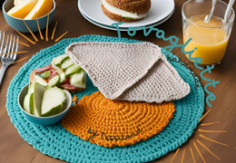 Tovagliette handmade, il must per l' autunno.