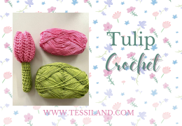 The Crochet Tulip: The Creative Trend of Spring 2024.