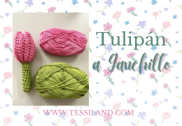 El Tulipán a crochet: La tendencia creativa de la primavera 2024.