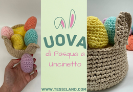 Uovo a uncinetto: Un progetto Pasquale colorato e creativo.