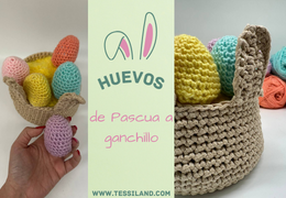 Huevos de ganchillo: Un proyecto de Pascua colorido y creativo.