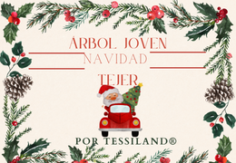 Arbolitos de Navidad para cerrar paquetes hechos a ganchillo