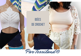 5 Idées crochet pour le printemps-été 2024.