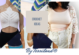 5 Crochet ideas for Spring Summer 2024.