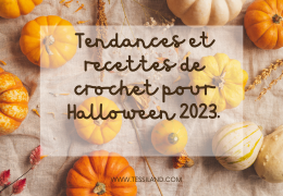 Tendances au crochet pour Halloween.