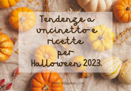 Tendenze a uncinetto per Halloween.