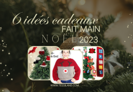 6 Idées de Cadeaux de Noël Faits Main au Crochet.