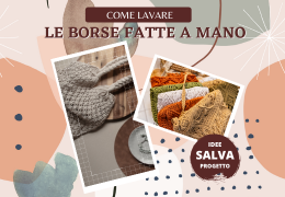 Come lavare una borsa fatta a mano?