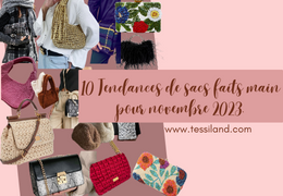 10 Tendances sac fait à la main pour l’automne.