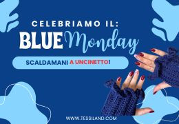 Blue Monday 2026: scaldamani senza dita a uncinetto (tutorial facile con EDITH)