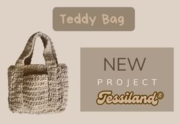Teddy Bag: the chenille bag to make with crochet.