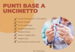 Corso a uncinetto: punti base.