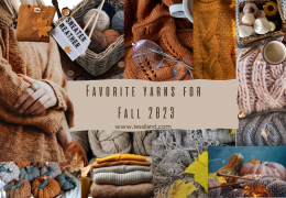 Which yarns to choose for the orange season, that is, autumn.